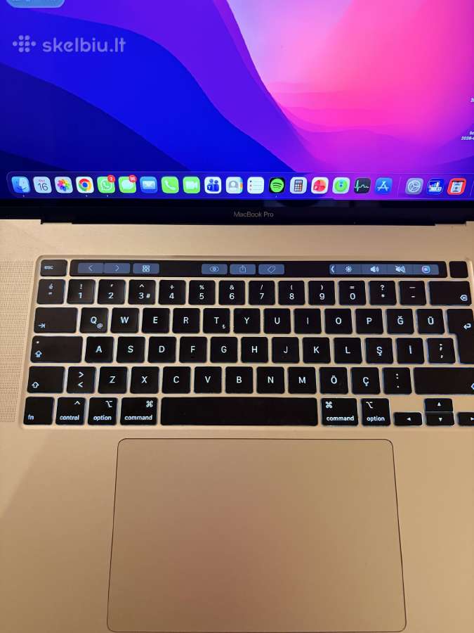 MacBook Pro 2019 16" - nuotraukos Nr. 2