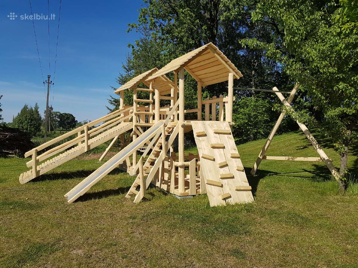 Zaidimu aiksteles, nameliai, vaikams, supynės, - nuotraukos Nr. 11