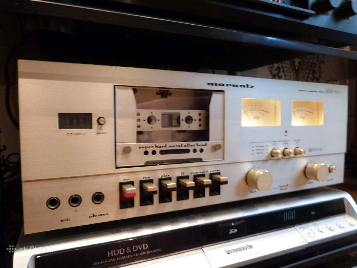 Marantz Sd1015 Stereo Cassette Deck. Vintage 1980m - nuotraukos Nr. 17