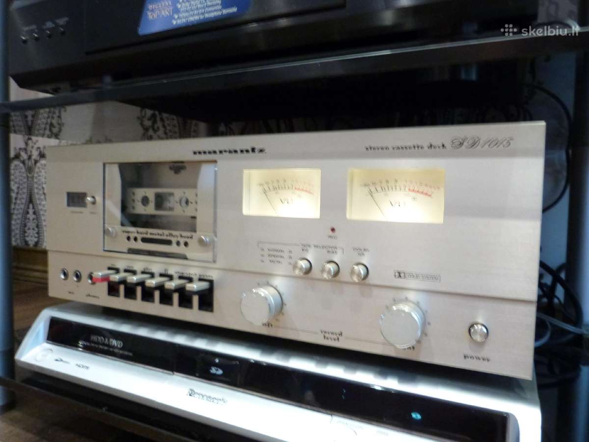 Marantz Sd1015 Stereo Cassette Deck. Vintage 1980m - nuotraukos Nr. 18