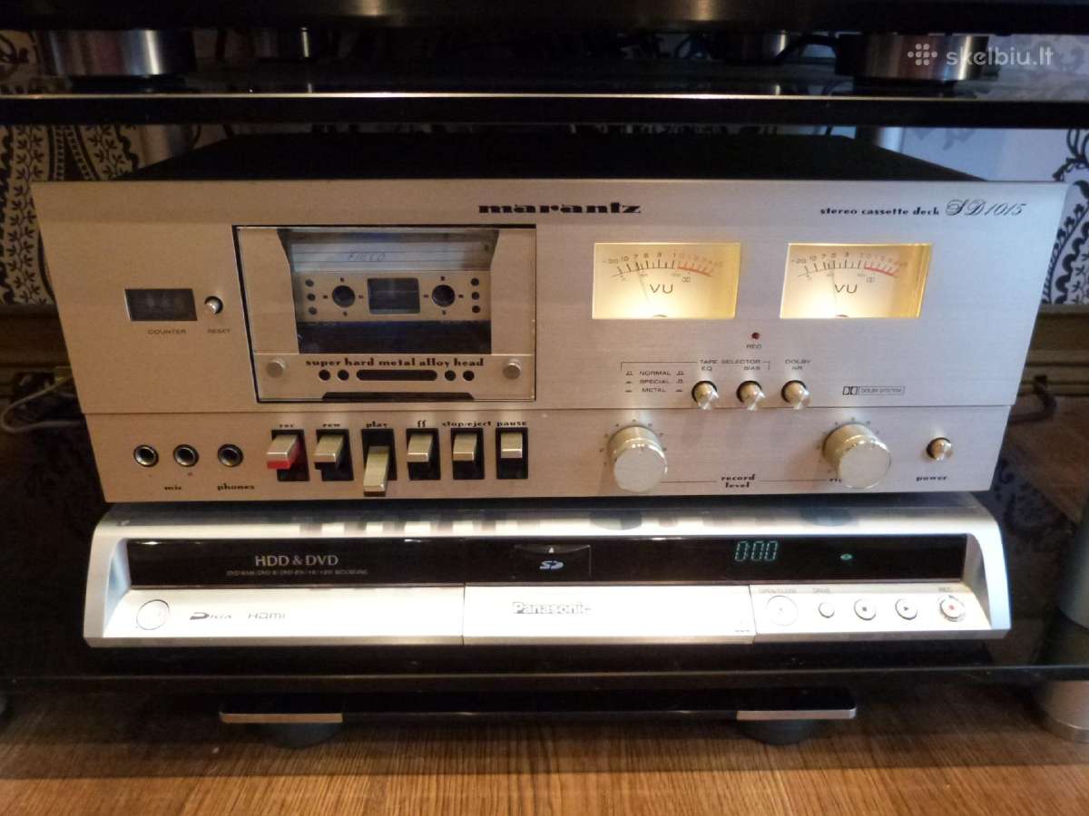 Marantz Sd1015 Stereo Cassette Deck. Vintage 1980m - nuotraukos Nr. 21