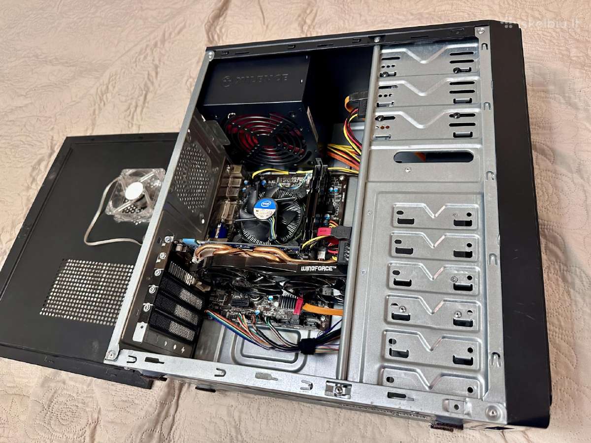 Biuro/žaidimų kompiuteris (i5, 8gb, SSD, Gtx660) - nuotraukos Nr. 4