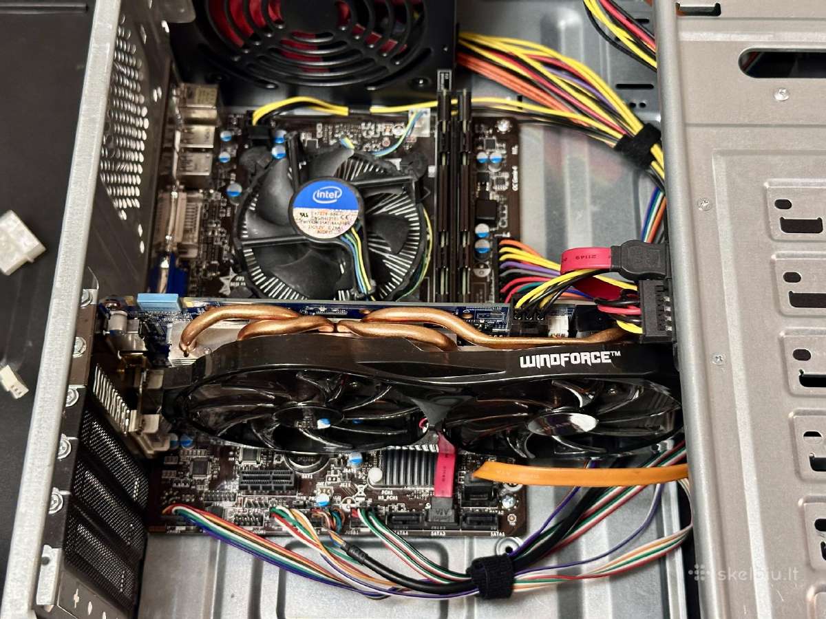 Biuro/žaidimų kompiuteris (i5, 8gb, SSD, Gtx660) - nuotraukos Nr. 5