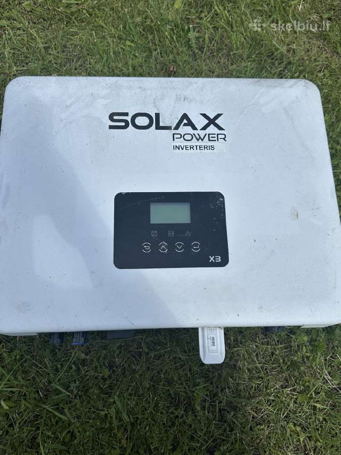 Solax X3-7.0-t-d 7 kw trifazis saulės inverteris - nuotraukos Nr. 2
