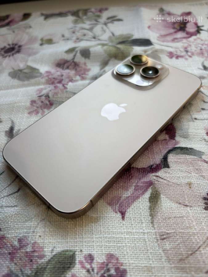 Apple iPhone 16 Pro 128 GB Desert Titanium - nuotraukos Nr. 2