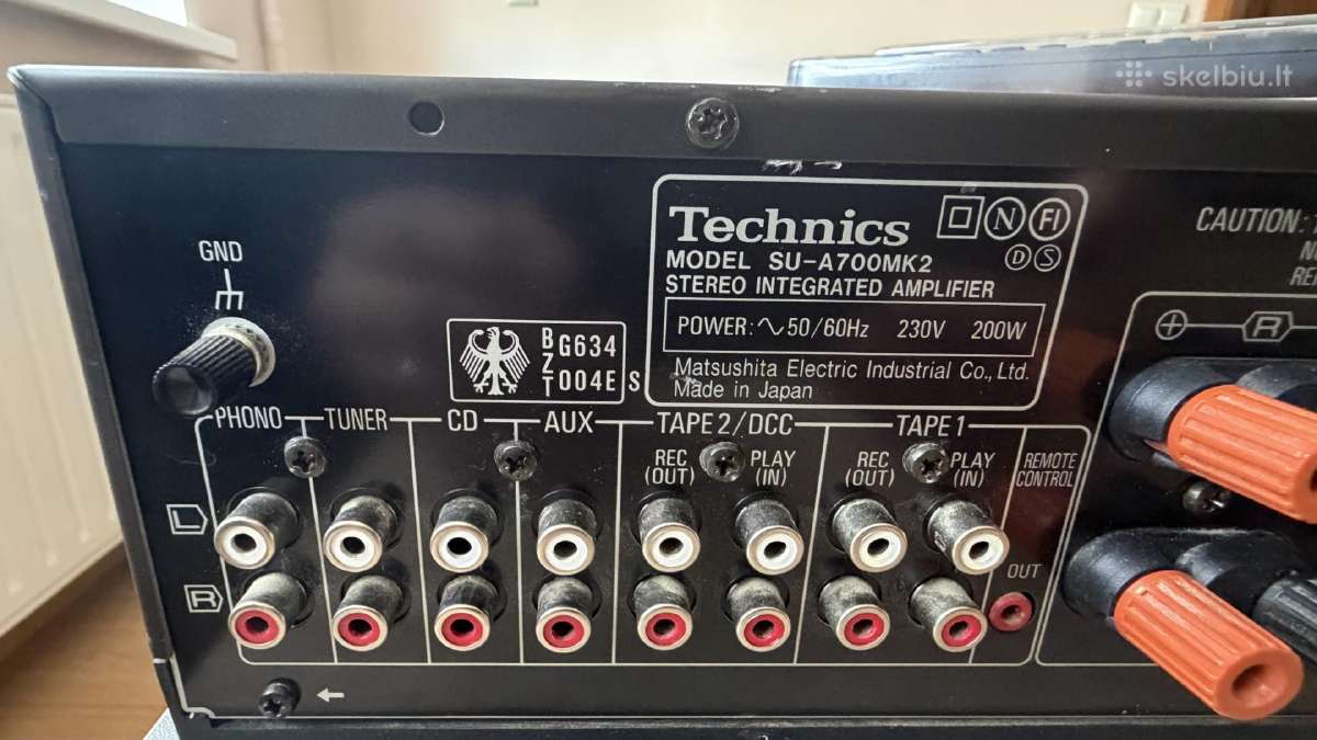 Marantz Sr4200;technics Su-a700mk2 - nuotraukos Nr. 4