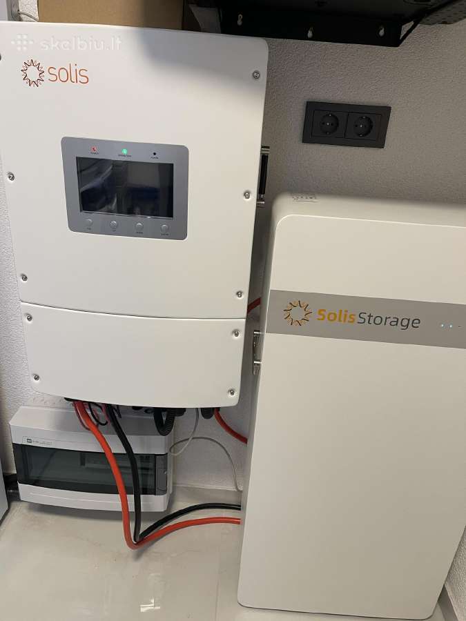 Solis 15kw + Solis 16kwh kaupiklis už Super kainą! - nuotraukos Nr. 2