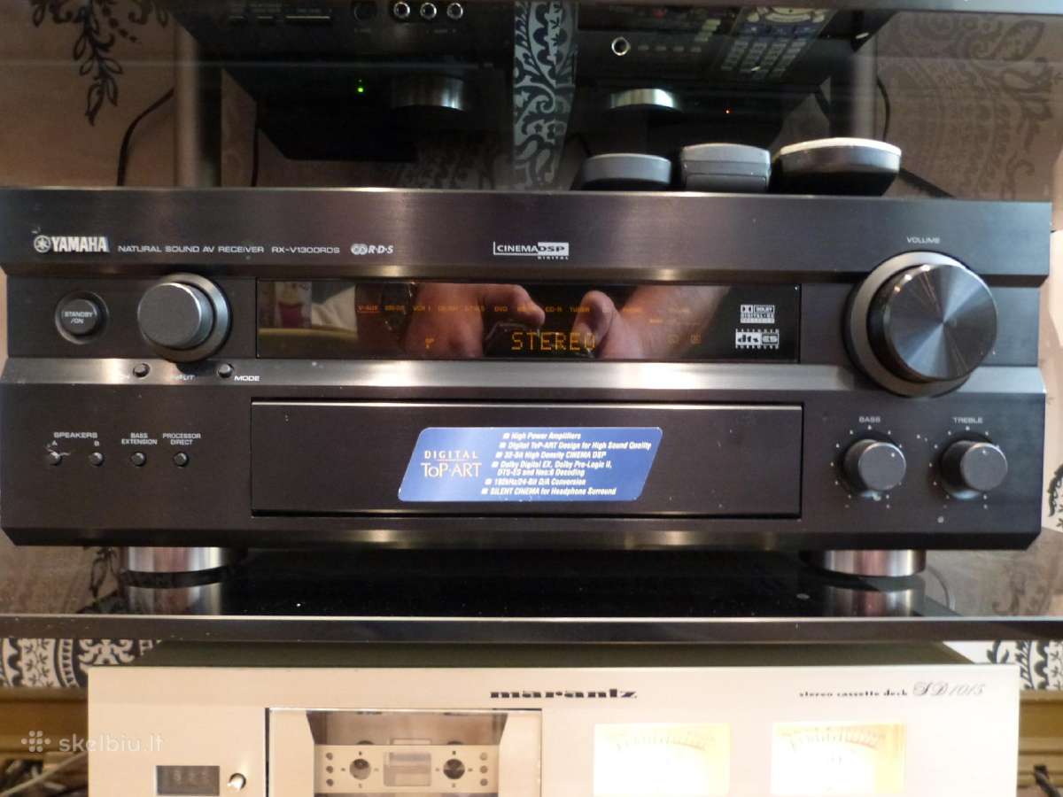 Yamaha Rx-v1300rds Receiver. 15kg. Kaip Naujas. - nuotraukos Nr. 11