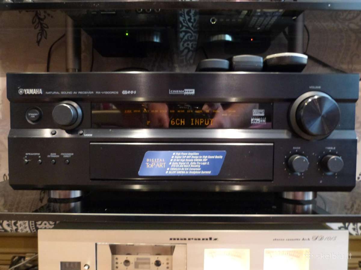 Yamaha Rx-v1300rds Receiver. 15kg. Kaip Naujas. - nuotraukos Nr. 17