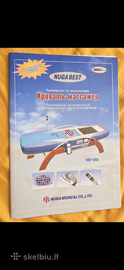 Parduodama masažinė lova Nuga Best Nm- 5000+ - nuotraukos Nr. 5