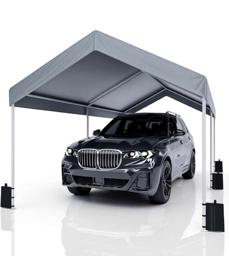 Tentinis garažas / stoginė / pavėsinė 3m x 6m - nuotraukos Nr. 11
