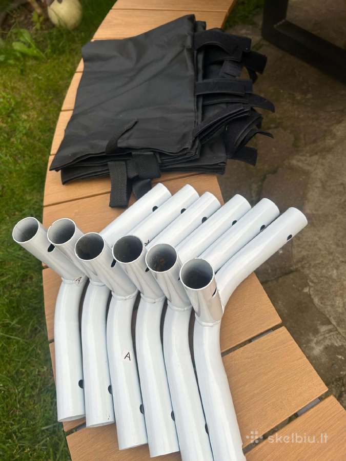 Tentinis garažas / stoginė / pavėsinė 3m x 6m - nuotraukos Nr. 14