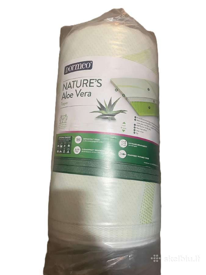 Dormeo Nature's Aloe Vera antčiužinis 4 cm - nuotraukos Nr. 2