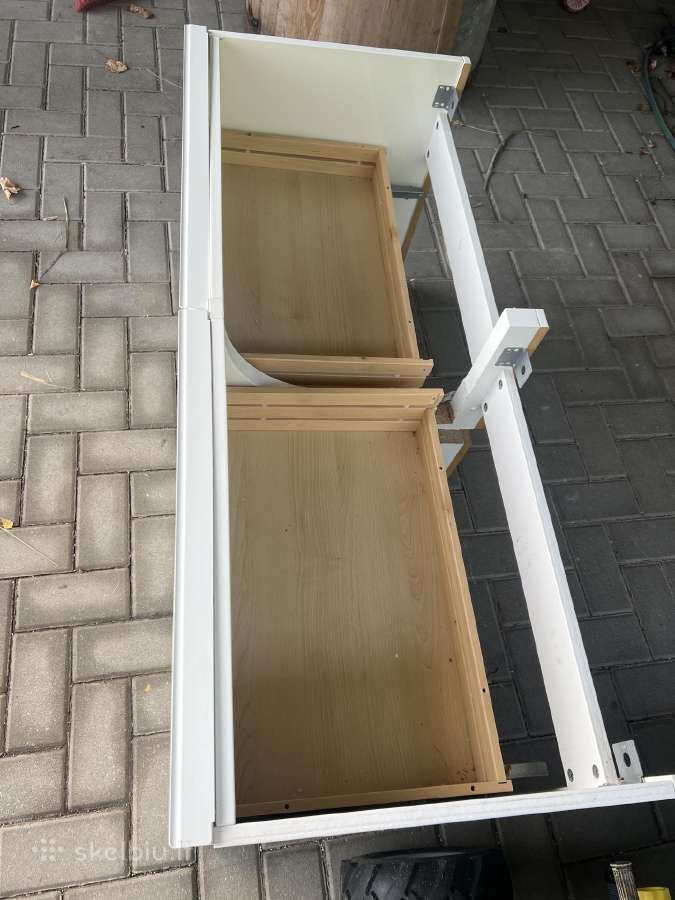 Dovanoju. Vonios spintelė su 4 stalčiais. Ikea. - nuotraukos Nr. 2