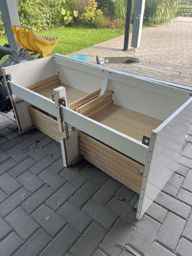 Dovanoju. Vonios spintelė su 4 stalčiais. Ikea. - nuotraukos Nr. 5