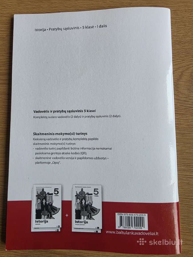Istorijos pratybų sąsiuvinis 5 klasei - nuotraukos Nr. 2