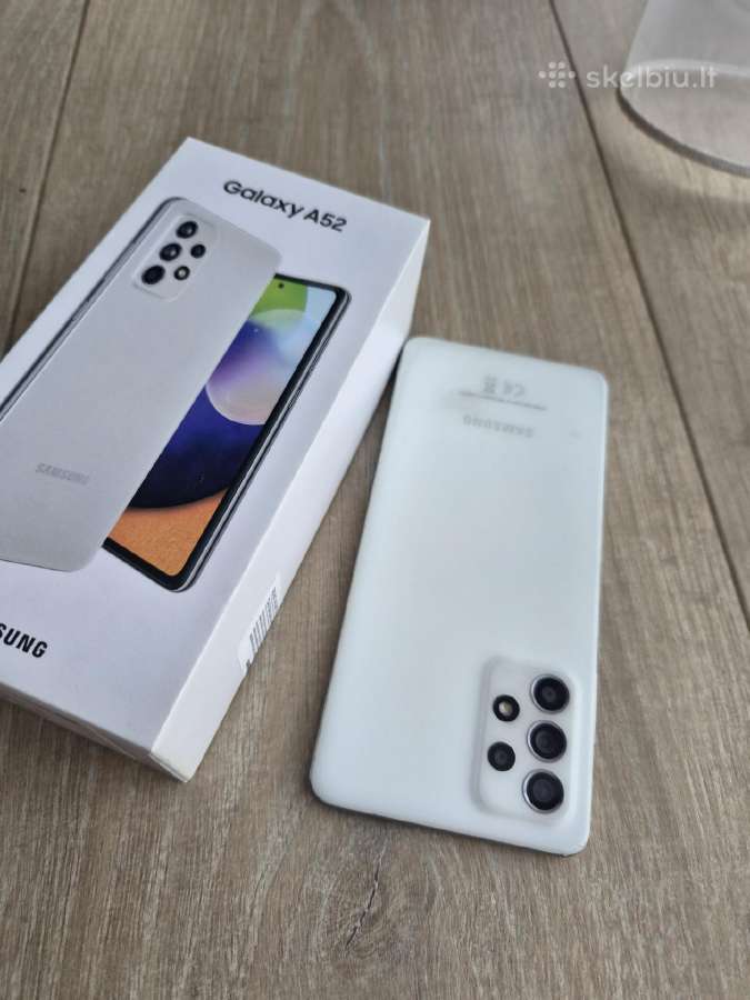 Samsung A52 - nuotraukos Nr. 4