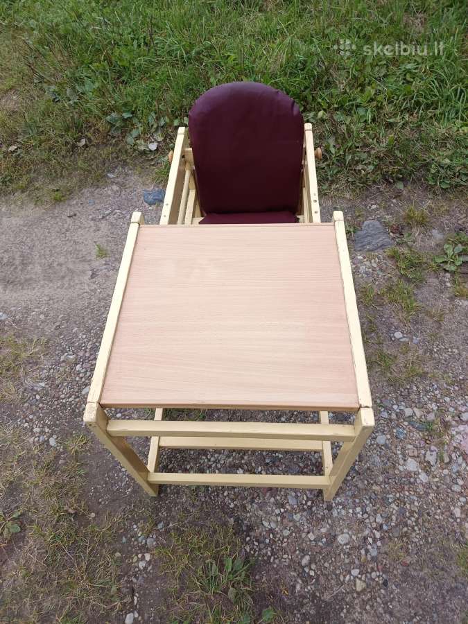 Maitinimo kėdutė su stalu - nuotraukos Nr. 3