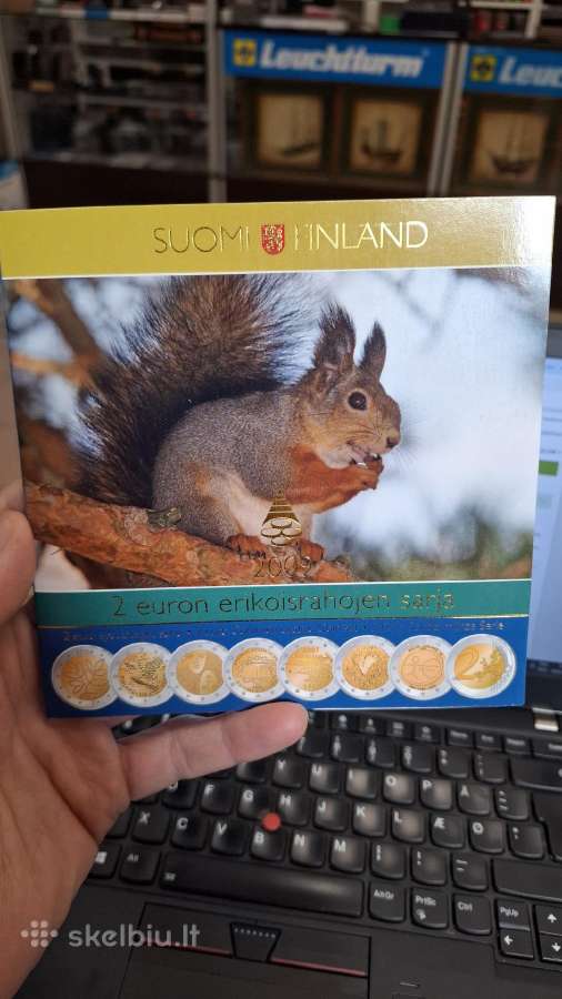 Suomijos 2€ Bu kokybės rinkinys - nuotraukos Nr. 2