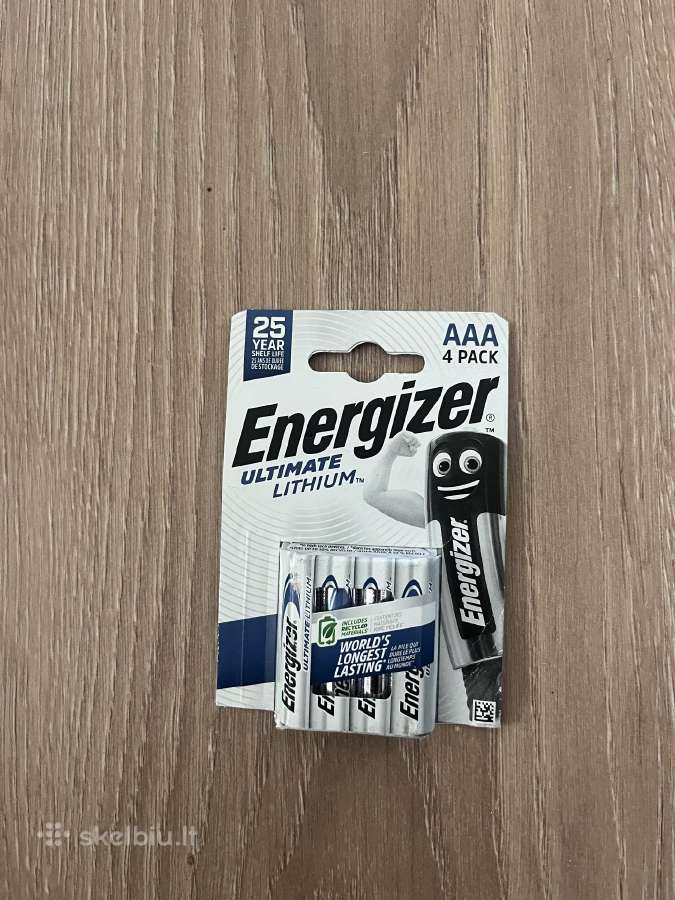 Energizer baterijos Aa ir Aa - nuotraukos Nr. 2