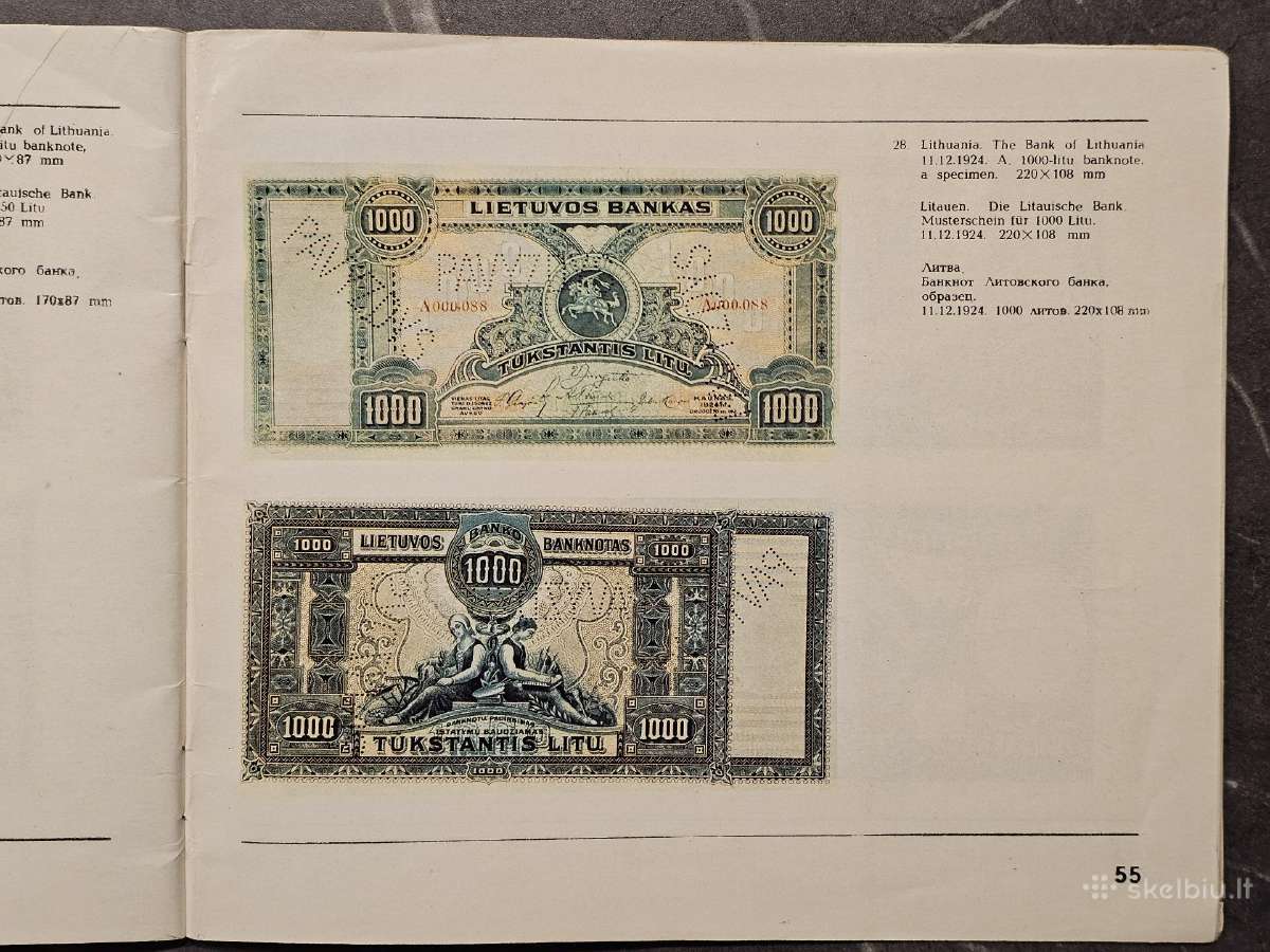 Katalogas: Monetos ir banknotai (1915-1940) - nuotraukos Nr. 2
