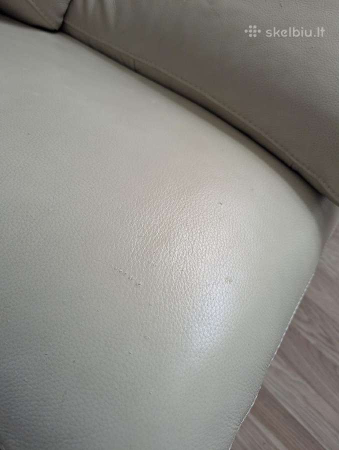 Odinė sofa - nuotraukos Nr. 3