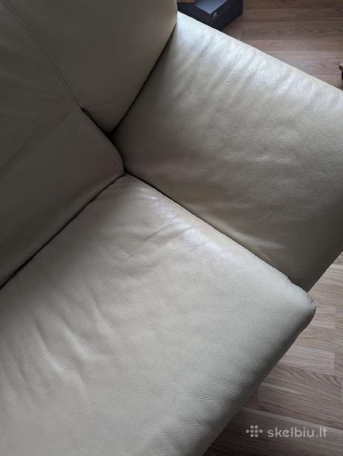 Odinė sofa - nuotraukos Nr. 5