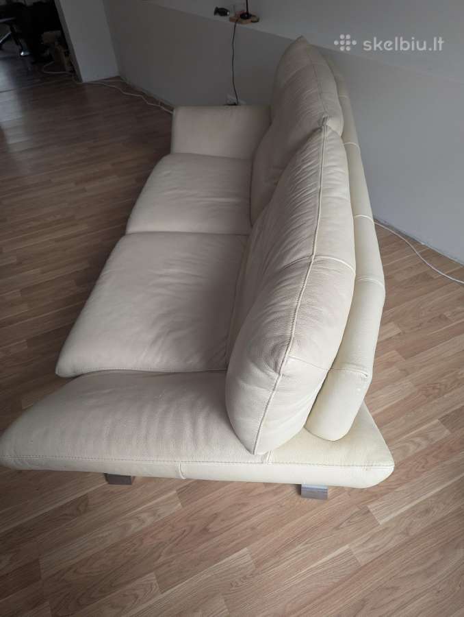 Odinė sofa - nuotraukos Nr. 6