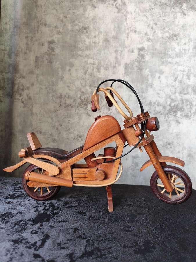Medinis motociklas - nuotraukos Nr. 7