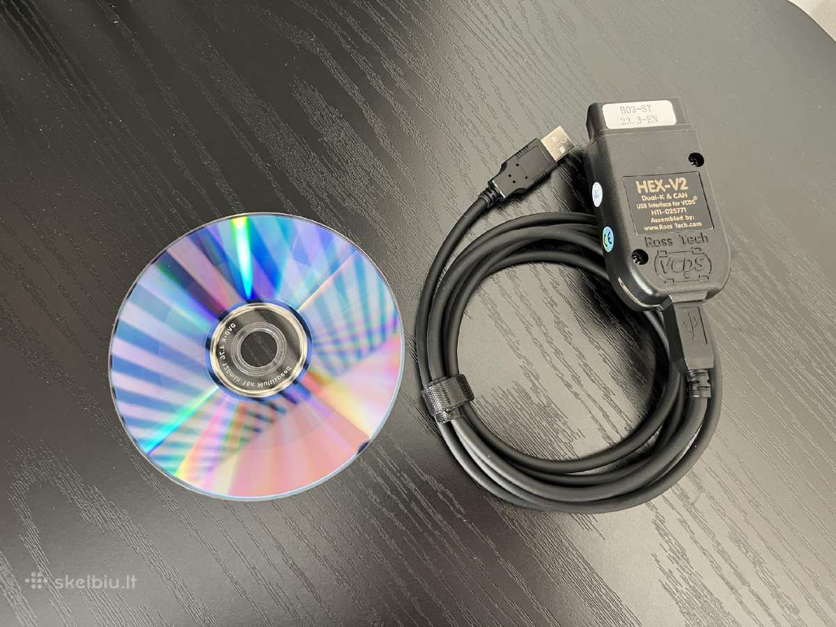 Vag Diagnostika Hex V2 Vcds VW/audi/seat/skoda - nuotraukos Nr. 2