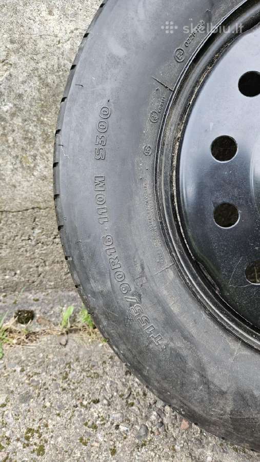 Dovanoju Atsarginis ratas 155/90 R16 - nuotraukos Nr. 2