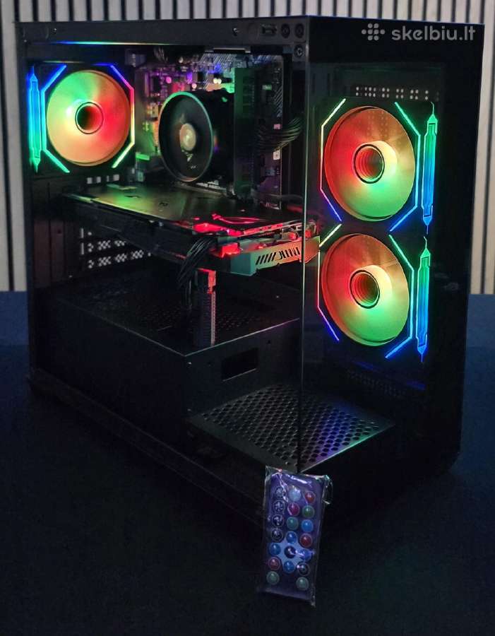 Gaming/ Ryzen 5/ 16gb Ddr4/ 512gb Nvme / 8gb Video - nuotraukos Nr. 2