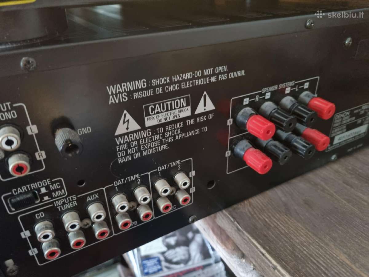 Denon stiprintuvas Pma-915r + Dcd-700 + pultas - nuotraukos Nr. 5