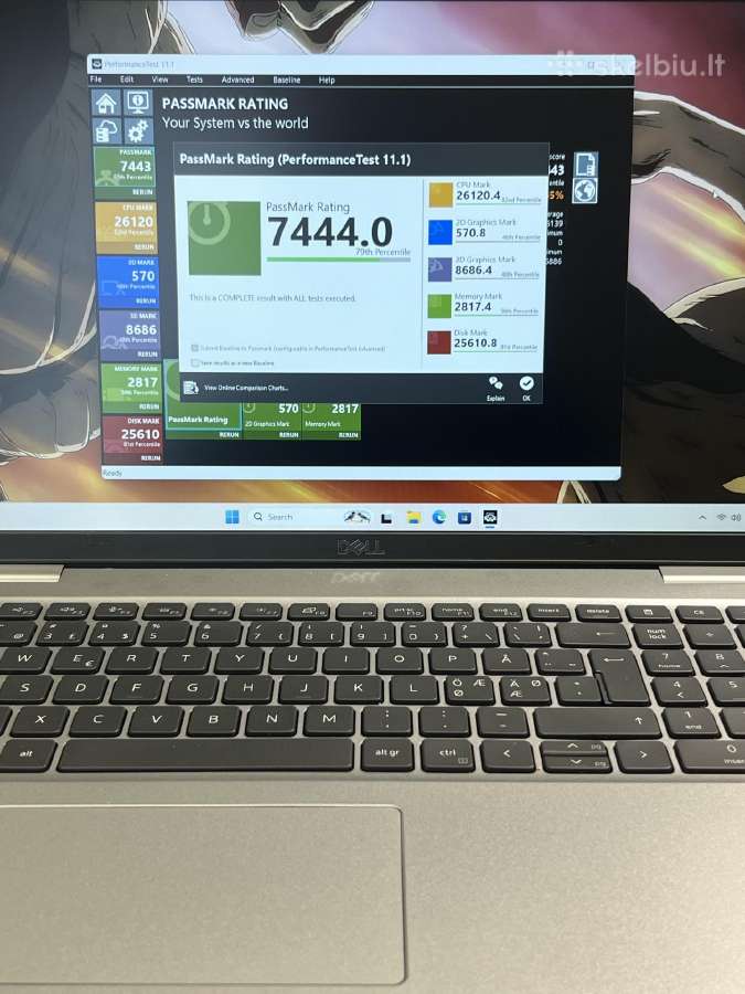Dell Precision 3571 i7 Rtx - nuotraukos Nr. 6
