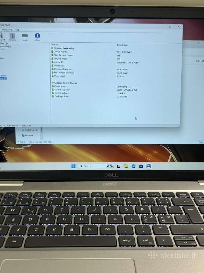Dell Precision 3571 i7 Rtx - nuotraukos Nr. 8