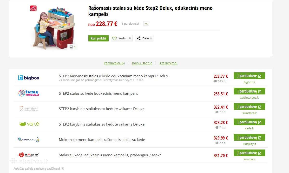 Step2 Deluxe Vaikiškas staliukas su kėdutė - nuotraukos Nr. 2