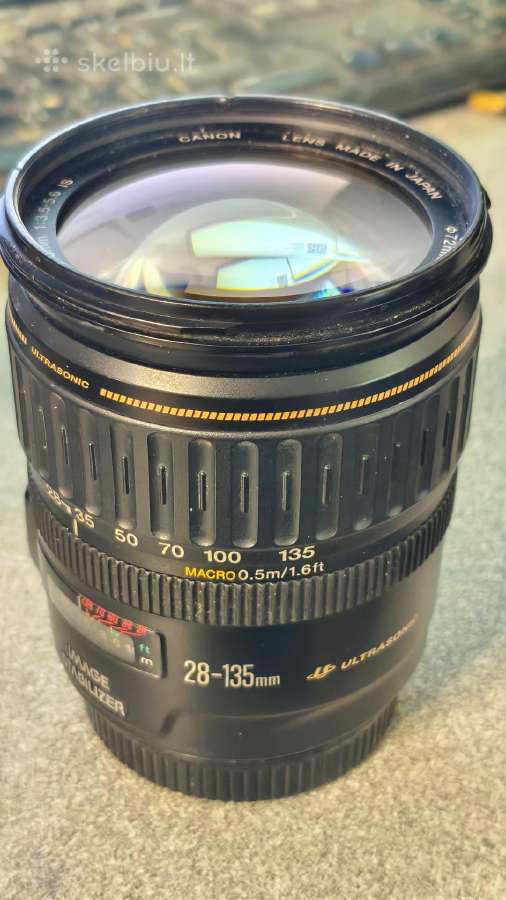 Canon ef 28-135mmf3,5-5,6 is ultrasonic - nuotraukos Nr. 3