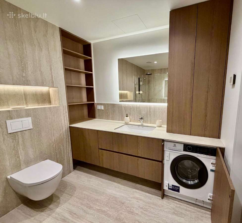 Modernus ir šviesus 2 kambarių butas Piliamiestyje - nuotraukos Nr. 17