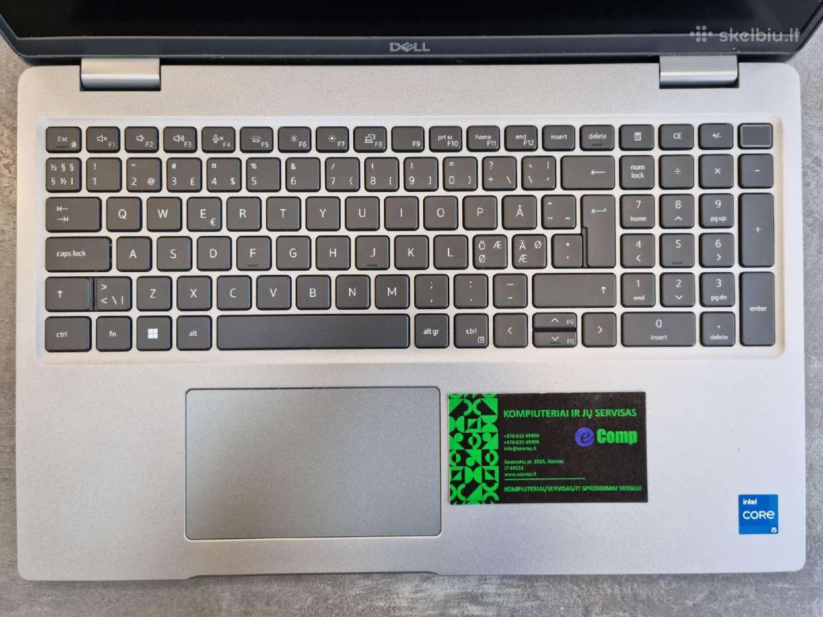 Dell Latitude 5530 i5-1235u/8/256/15,6fhd/w11p - nuotraukos Nr. 2
