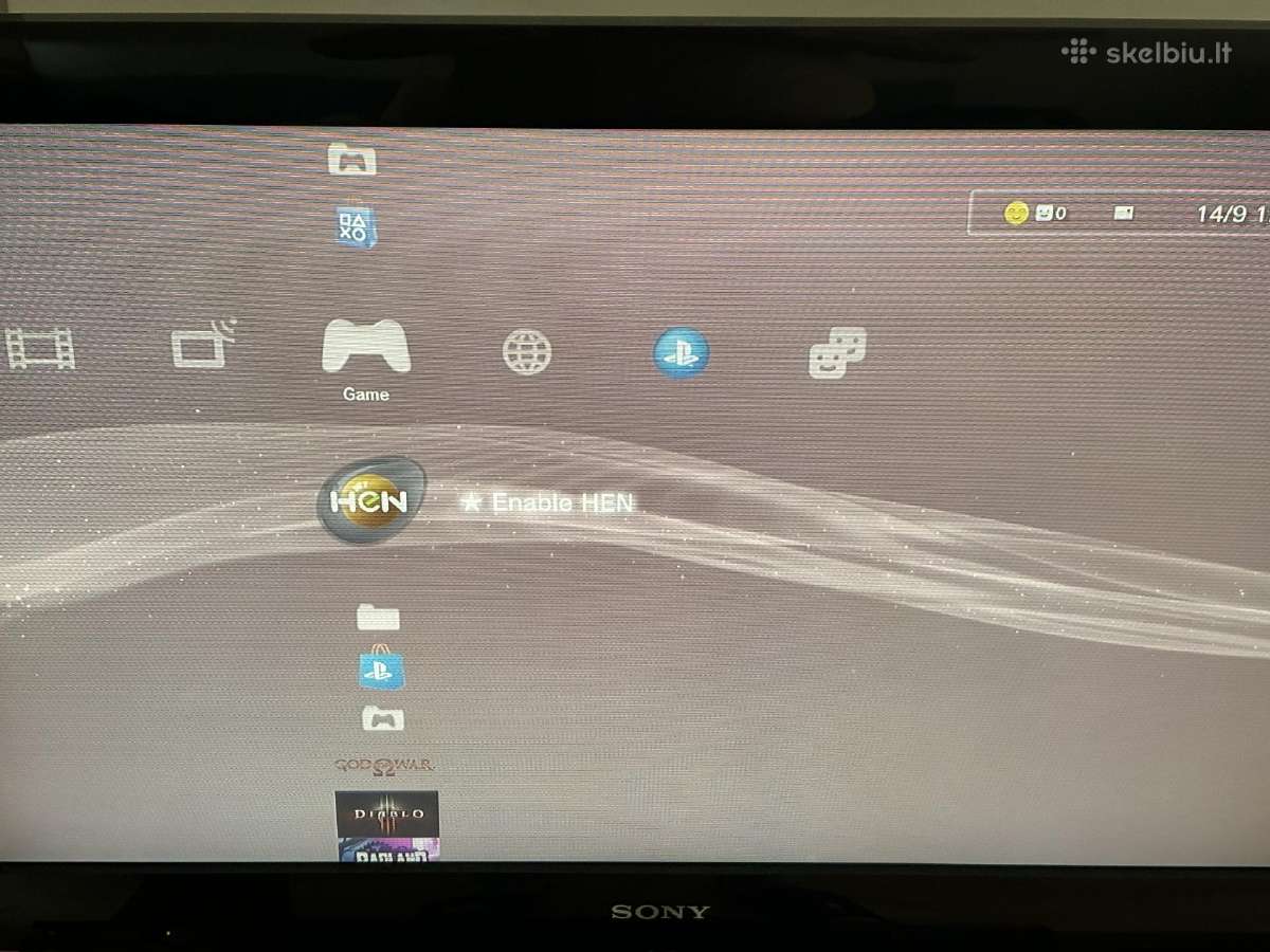 Playstation 3 Slim atrištas 250gb 2 pulteliai - nuotraukos Nr. 3