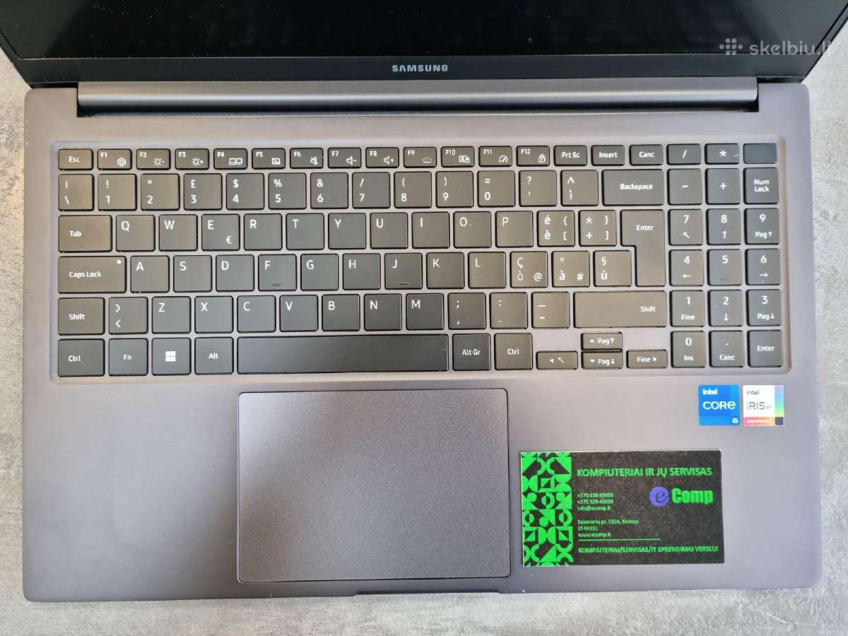 Samsung Galaxybook 3 i5-1335u/8/512/15,6fhd/w11 - nuotraukos Nr. 2