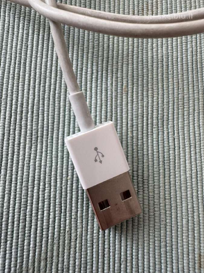 Apple Lightning - Usb-a 1 metro kabelis - nuotraukos Nr. 2