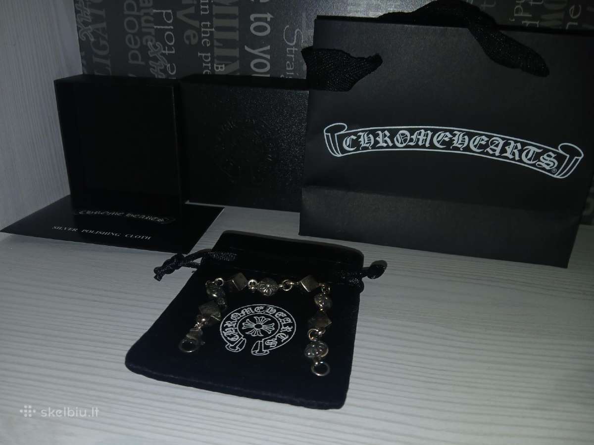 Chrome hearts dice bracelet - nuotraukos Nr. 2