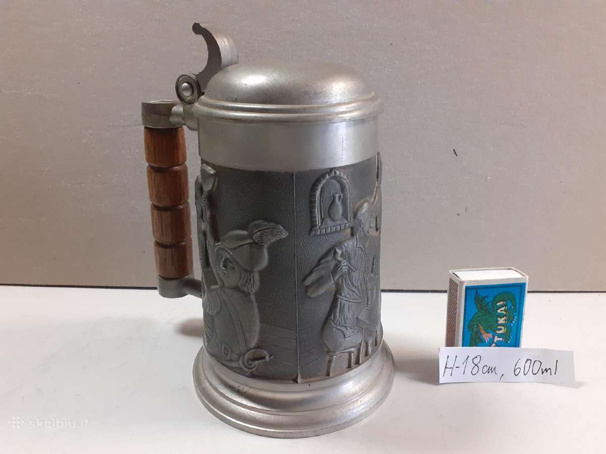 Kolekcijnis vokiškas SKS design vintažinis bokalas - nuotraukos Nr. 2