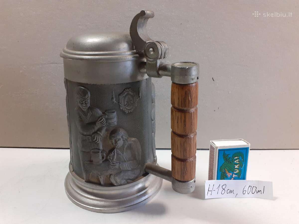 Kolekcijnis vokiškas SKS design vintažinis bokalas - nuotraukos Nr. 4