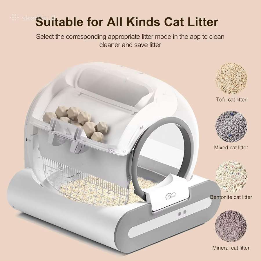 Doel išmanieji kačių tualetai Ti+ Smart Cat - nuotraukos Nr. 3
