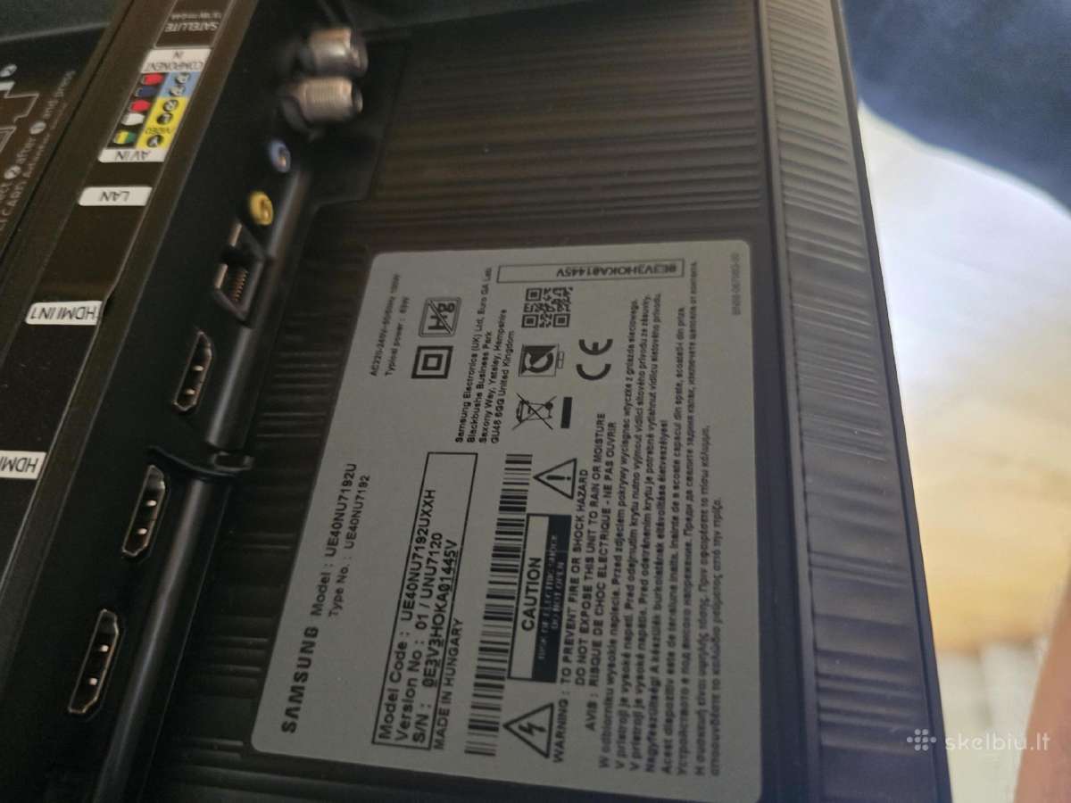 Samsung televizorius - nuotraukos Nr. 2