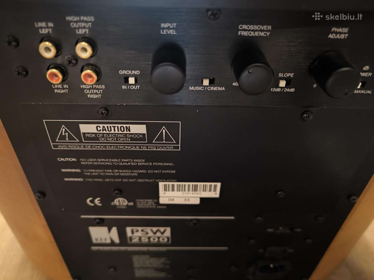 Monitor Audio ir Kef 2.1 sistema - nuotraukos Nr. 10