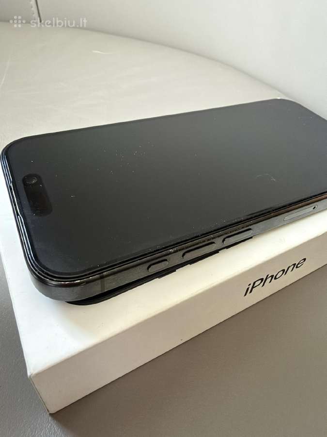iPhone 15 Pro Black Titanium 128gb - nuotraukos Nr. 4