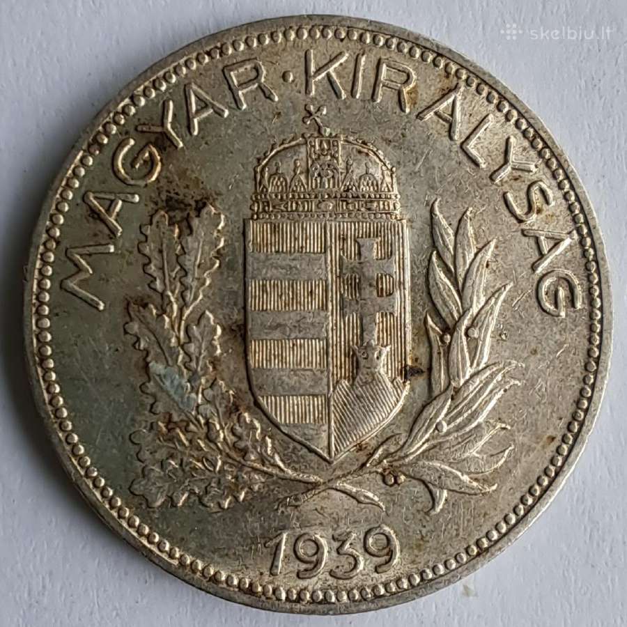 1939 Vengrija 1 pengė - nuotraukos Nr. 2
